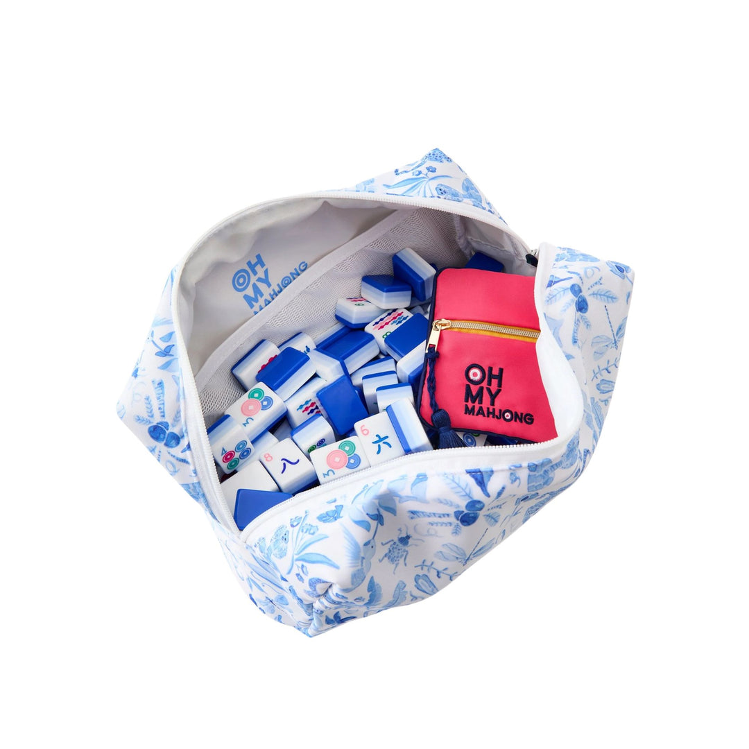 Amazon Blue Tile Storage Bag