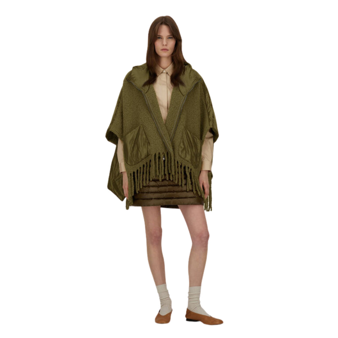 Boucle Alpaca Wool Poncho