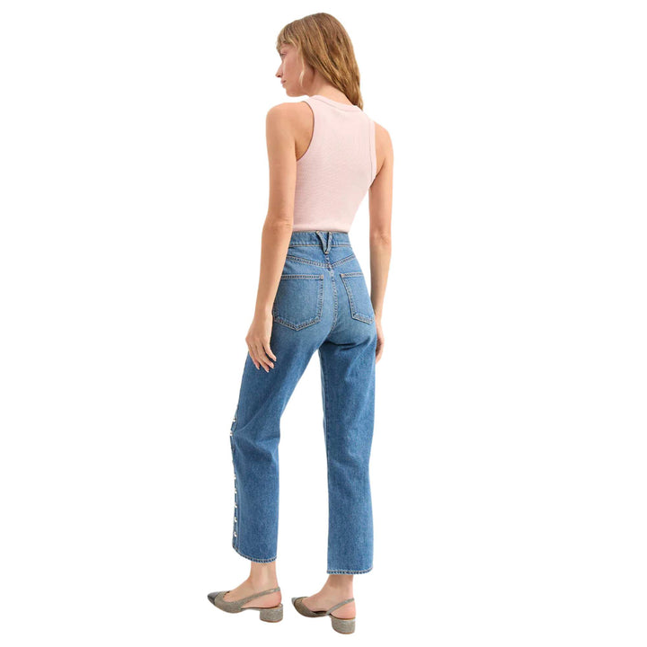 Dylan Ankle High Rise Straight