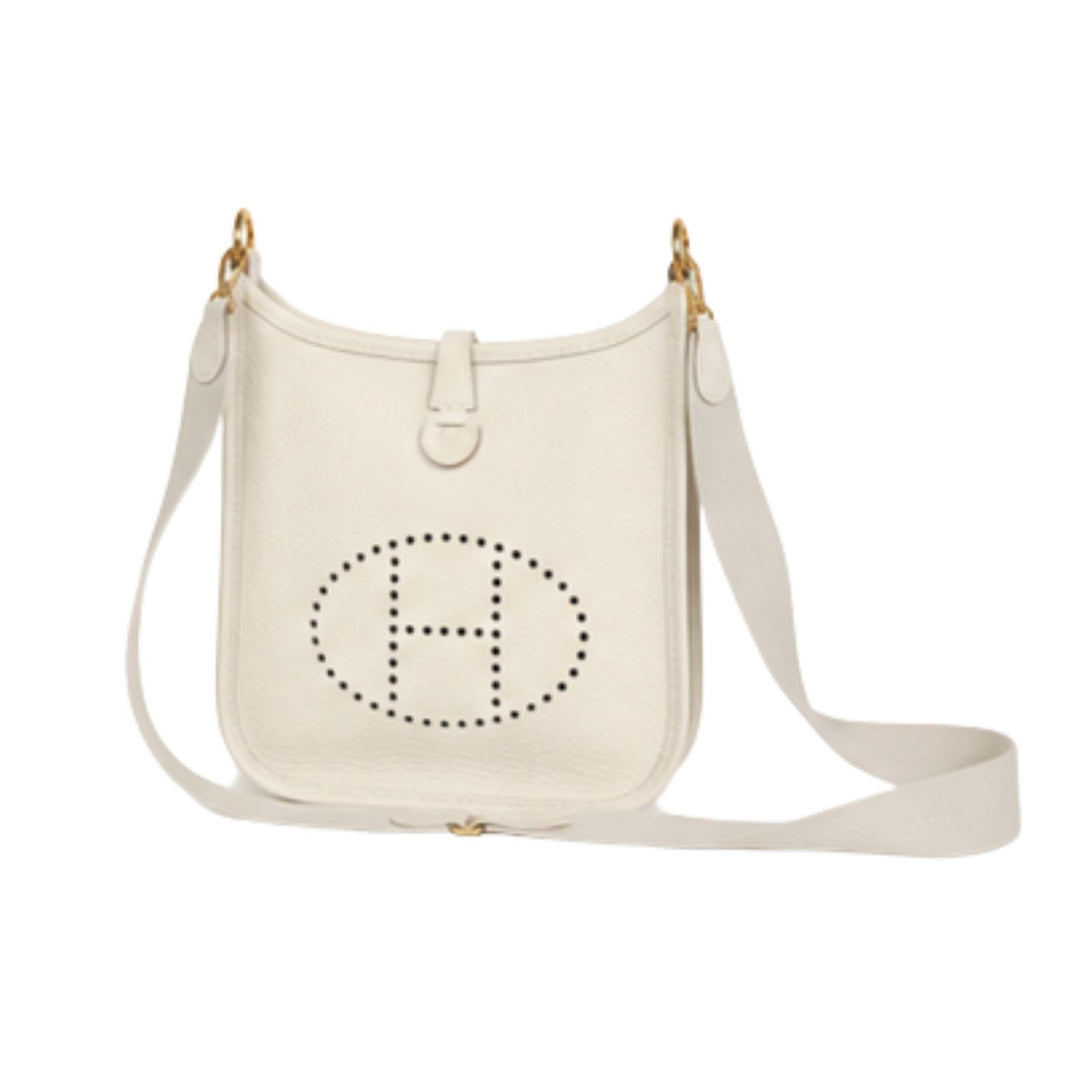 Hermès Evelyne Bag in Grey Clemence