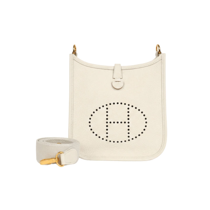 Hermès Evelyne Bag in Grey Clemence