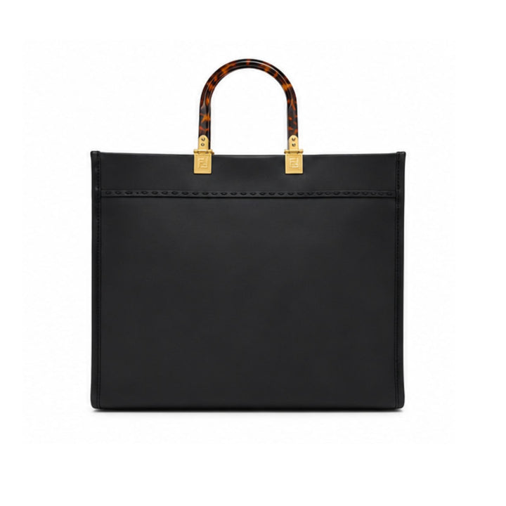 Fendi Sunshine Medium Tote Bag in Black