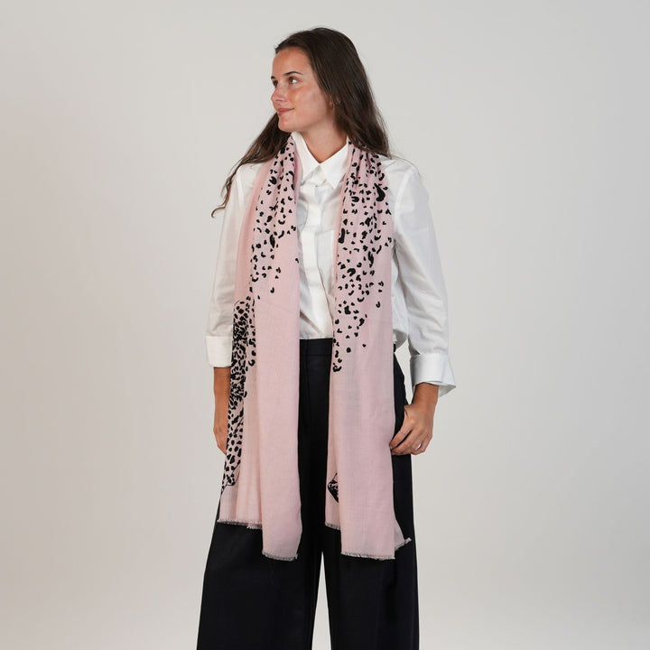Power In Dissolve Embroidered Stole