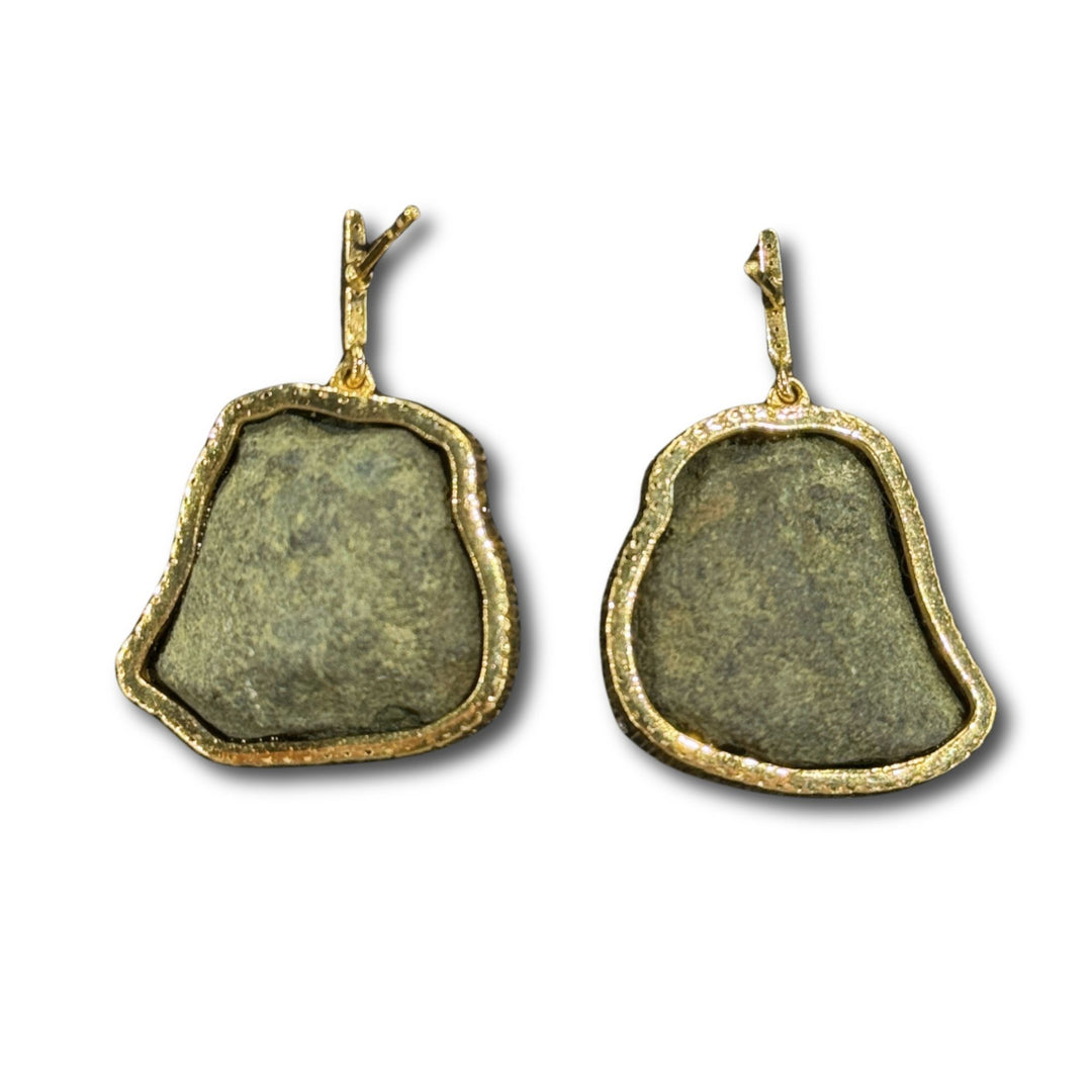 Geode Drop Earrings