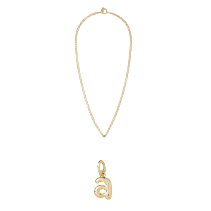 The Puffy Initial Necklace