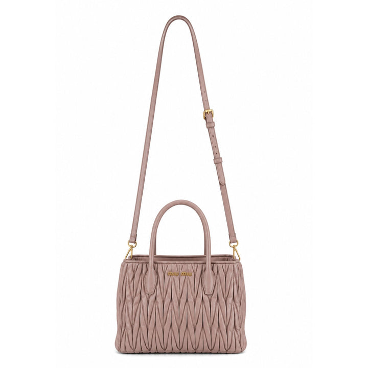Miu Miu Matelassé Handbag in Pink