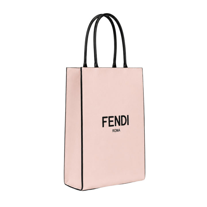 Fendi Small Shopper Tote in Pink/Black