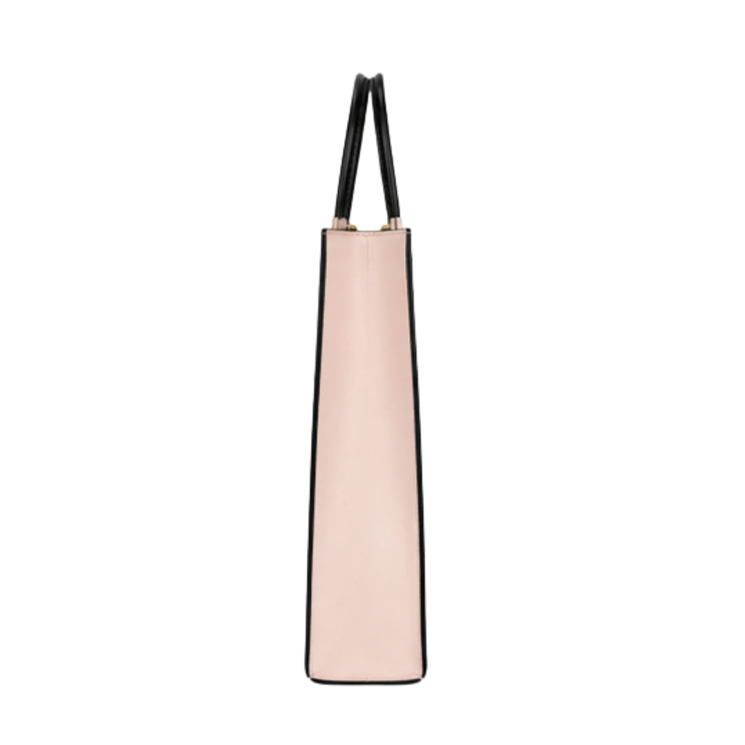 Fendi Small Shopper Tote in Pink/Black