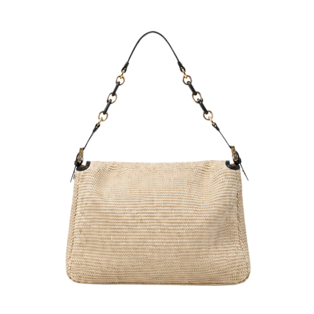 Fendi Raffia Mama Forever Shoulder Bag