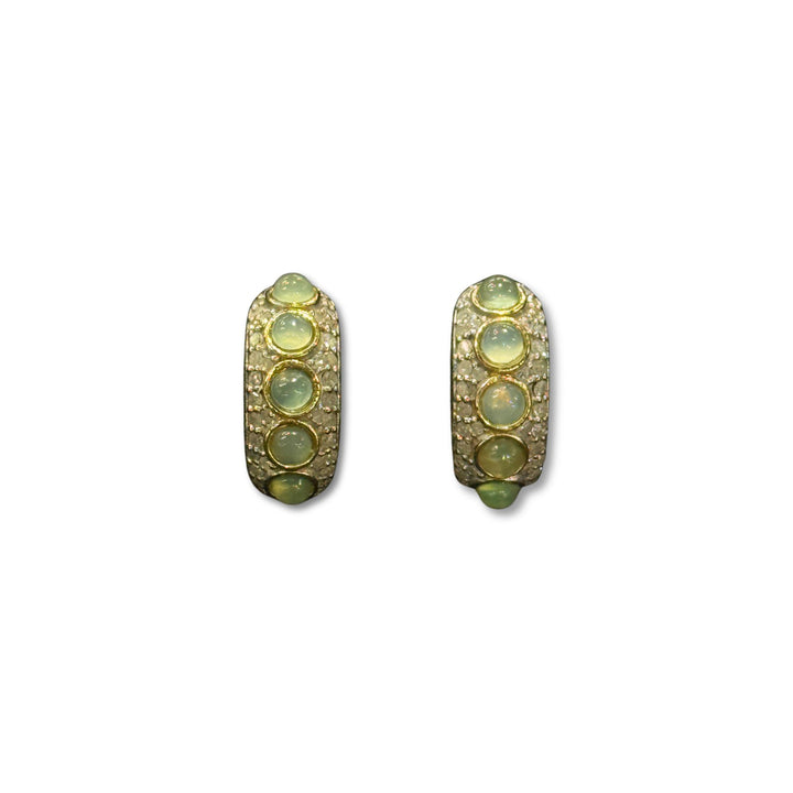 Jade Post Earrings