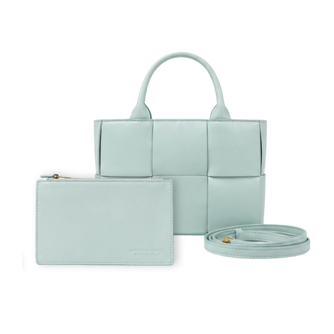 Bottega Veneta Candy Arco Tote in Light Blue