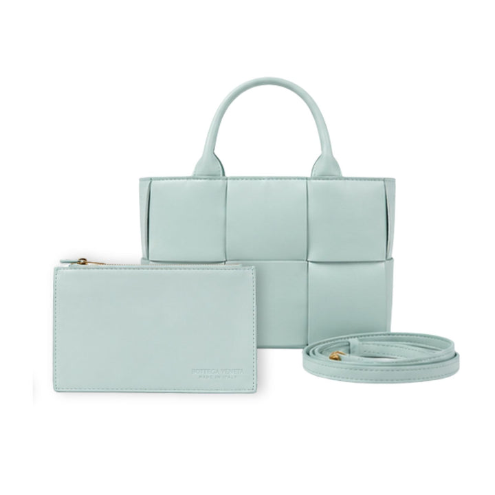 Bottega Veneta Candy Arco Tote in Light Blue