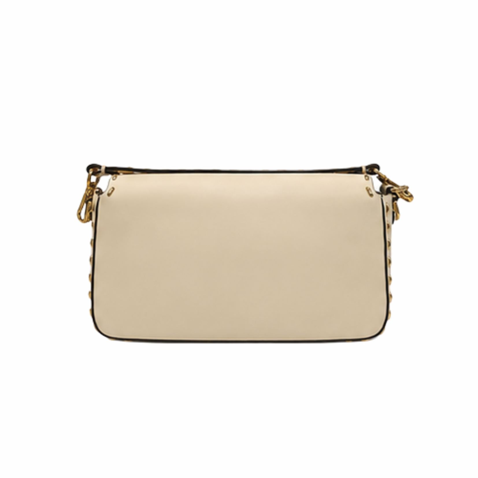 Fendi Selleria Medium Baguette Shoulder Bag in White – Gwynn's