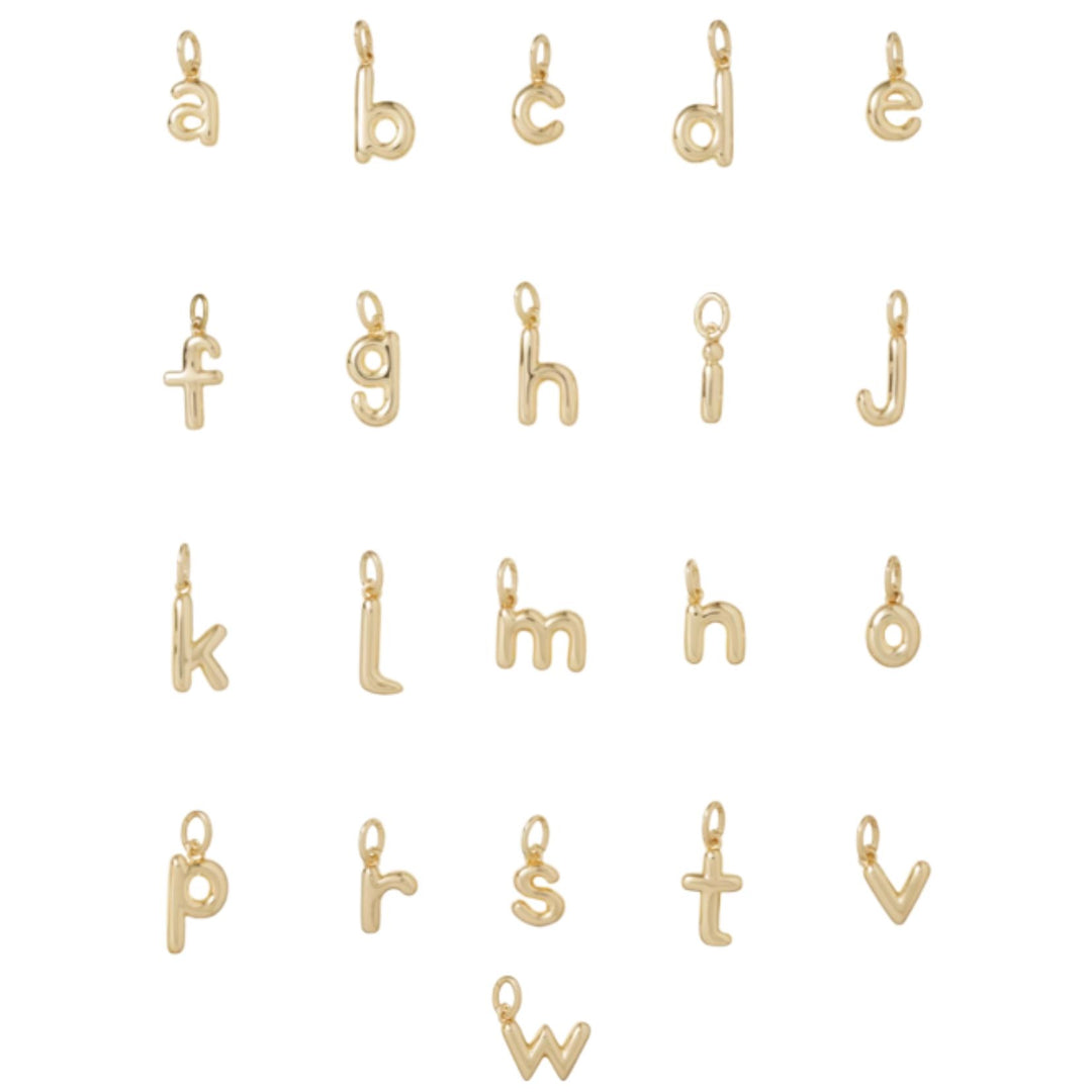 The Puffy Initial Necklace