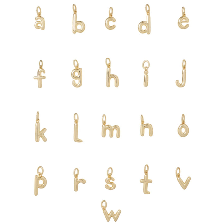 The Puffy Initial Necklace