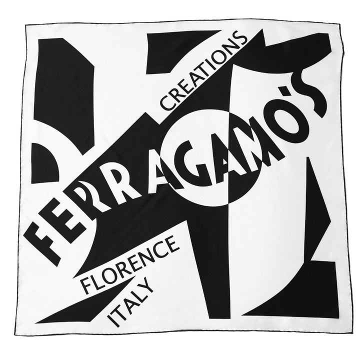 ANIMALI CON GANCIO SCARF - Black/White