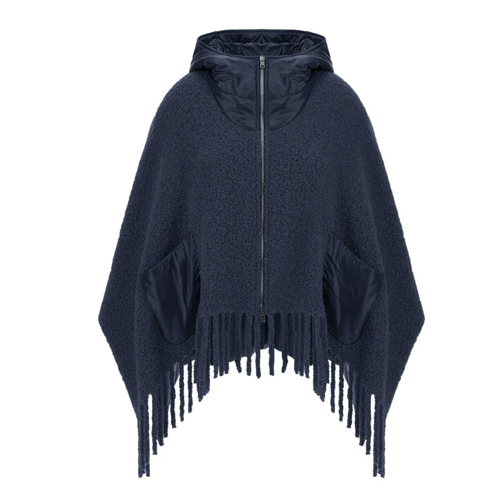 Boucle Alpaca Wool Poncho