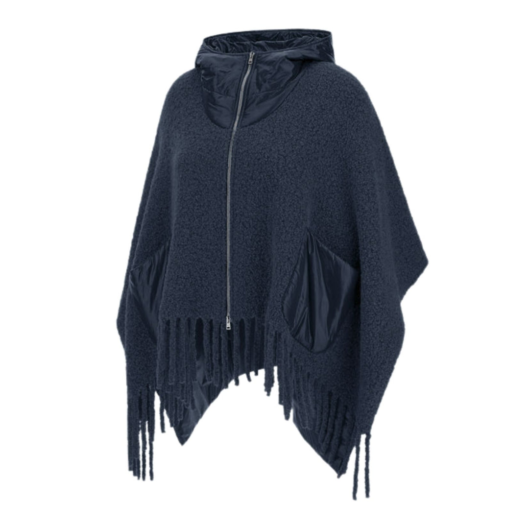 Boucle Alpaca Wool Poncho