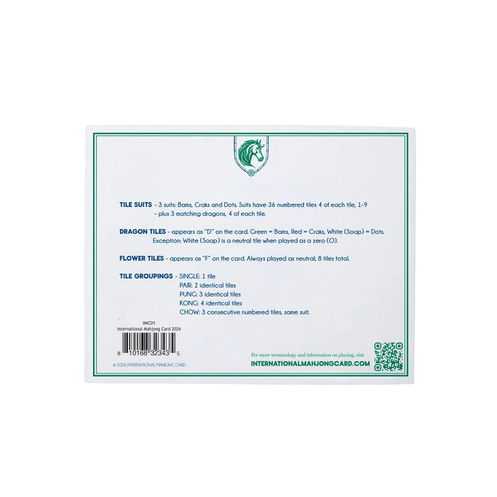 International Mahjong Card