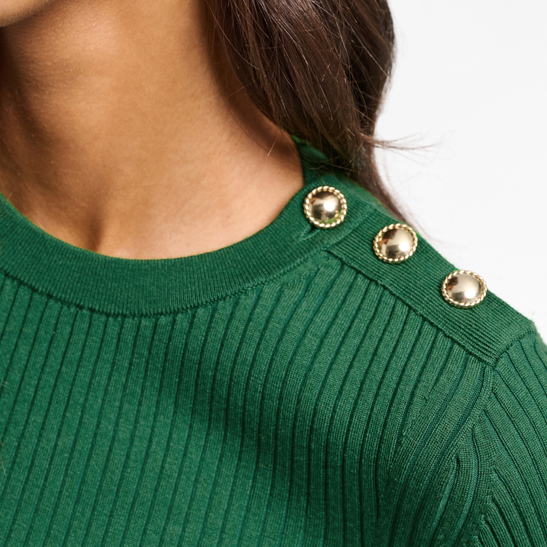 Essential Ease Pullover - Gras Green
