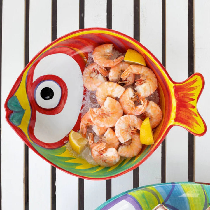Figural Fish Medium Serving Bowl