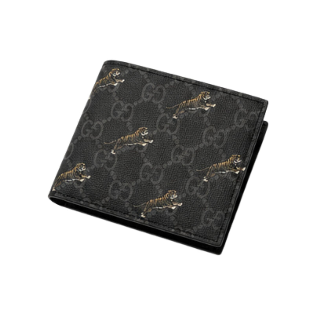 Gucci GG Supreme Tiger Bifold Wallet