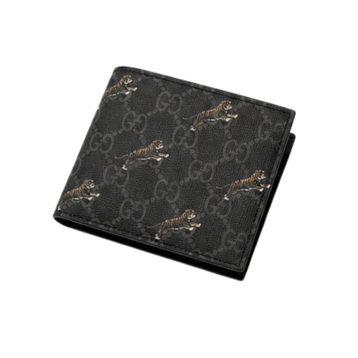 Gucci GG Supreme Tiger Bifold Wallet