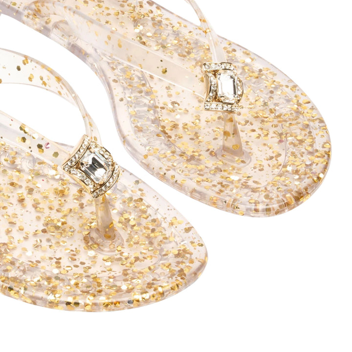 Glitter Jelly Flip Flop