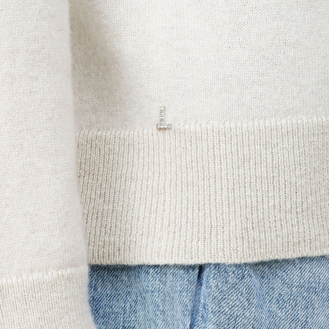 TURTLENECK SWEATER - OATMEAL MELANGE