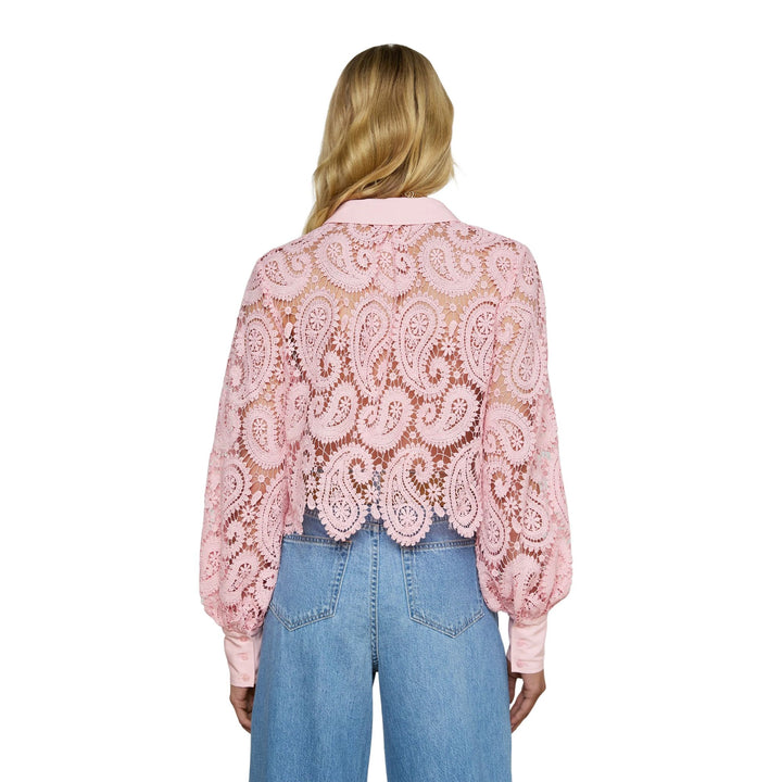 Odelia Crop Buttondown