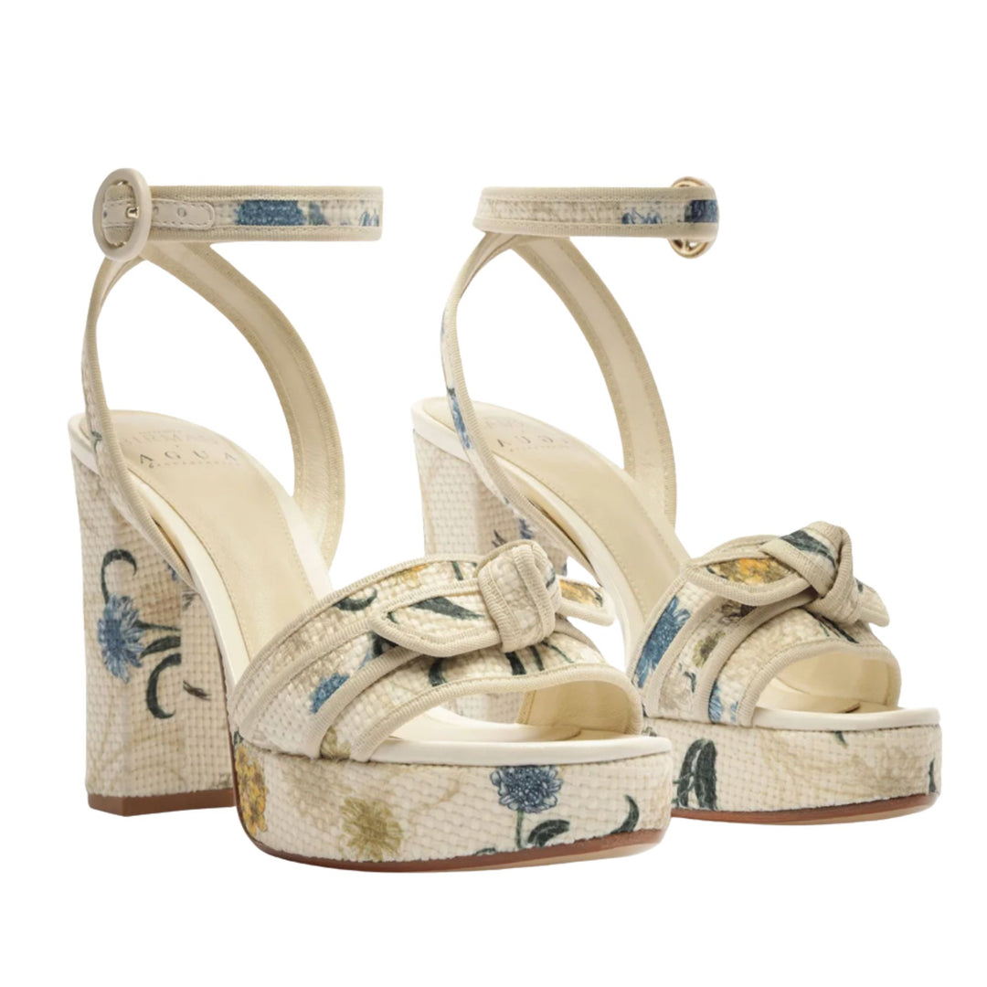 Grossgrain Raffia Platform