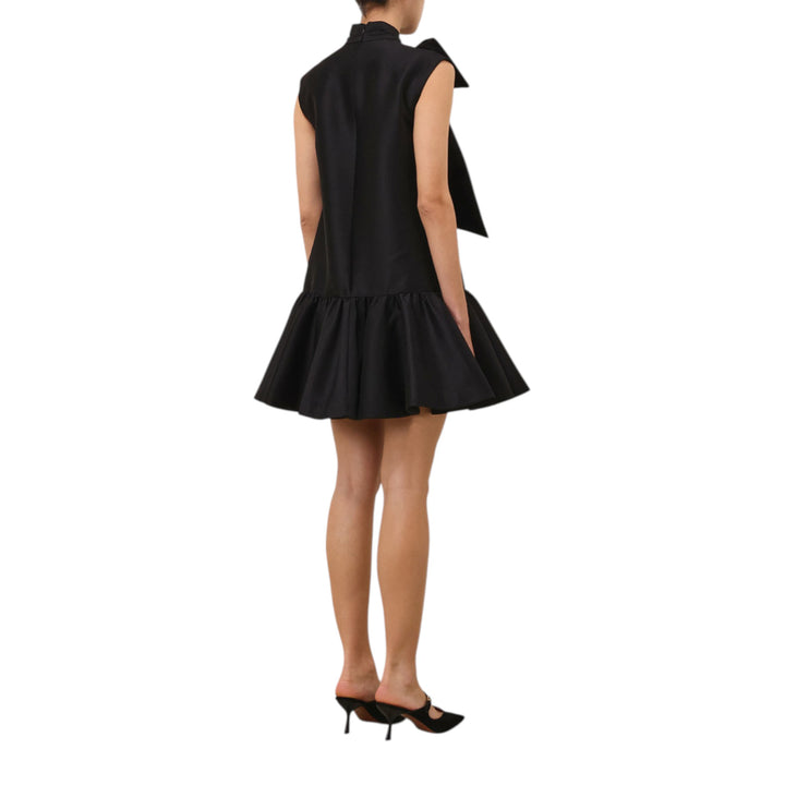 Hypnotic Bow Mini Dress in Black