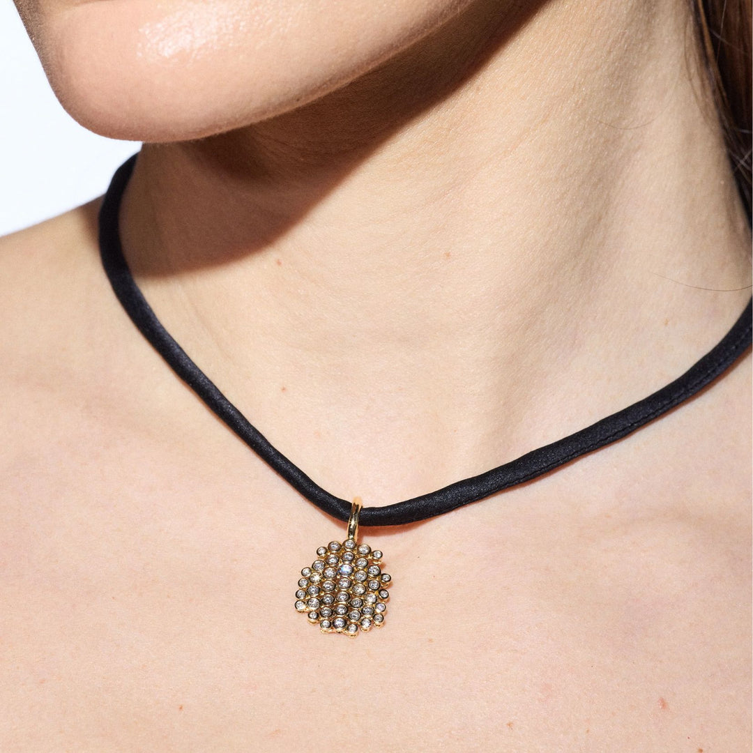 Small Frise Pendant Charm