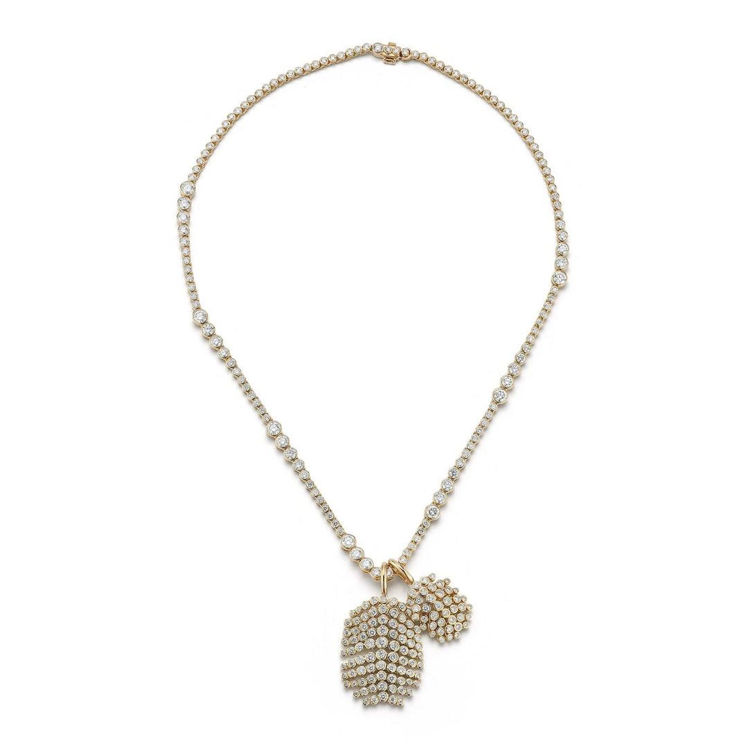 Small Frise Pendant Charm