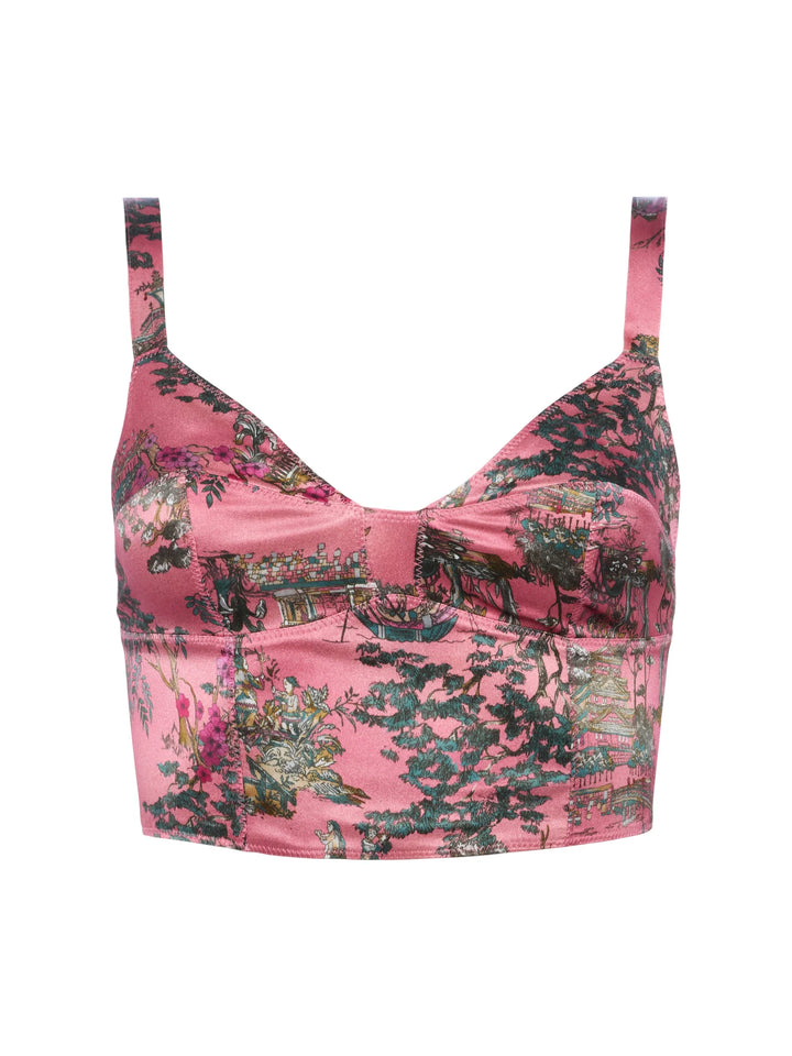 Kanata Silk Bralette Top