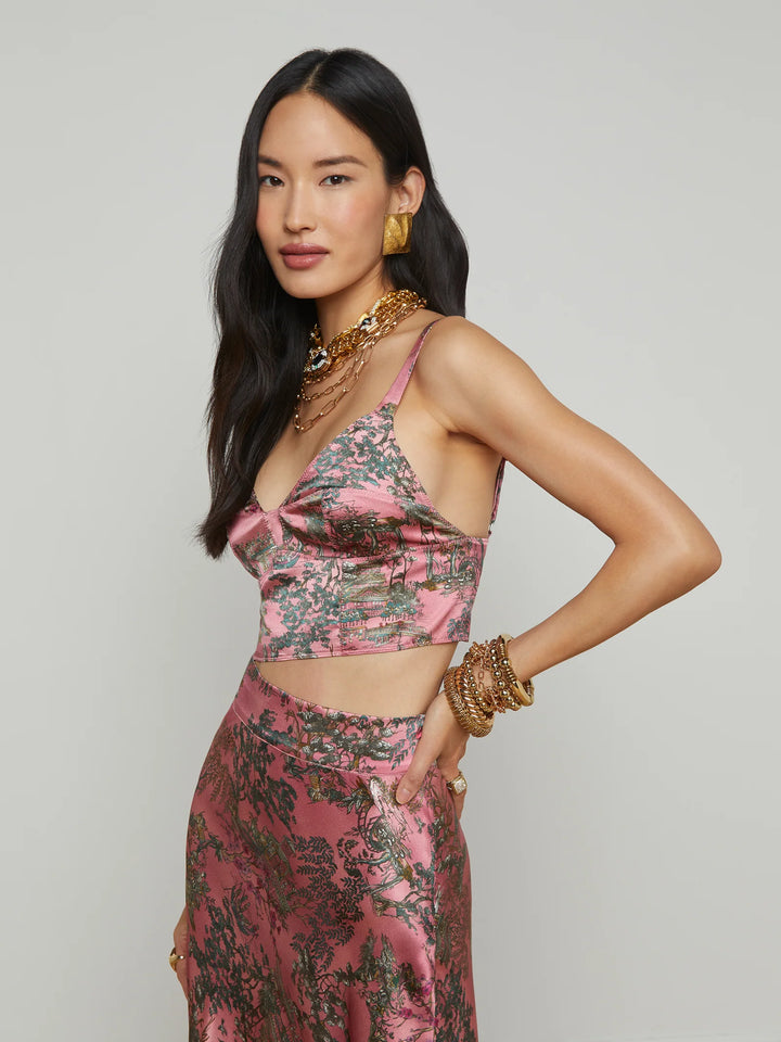 Kanata Silk Bralette Top