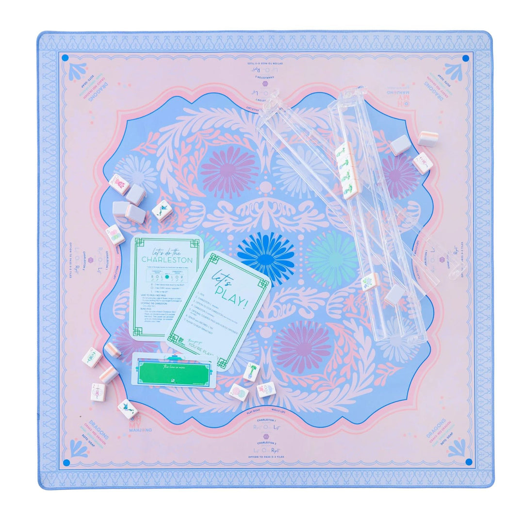 Peri-Twinkle Mahjong Mat