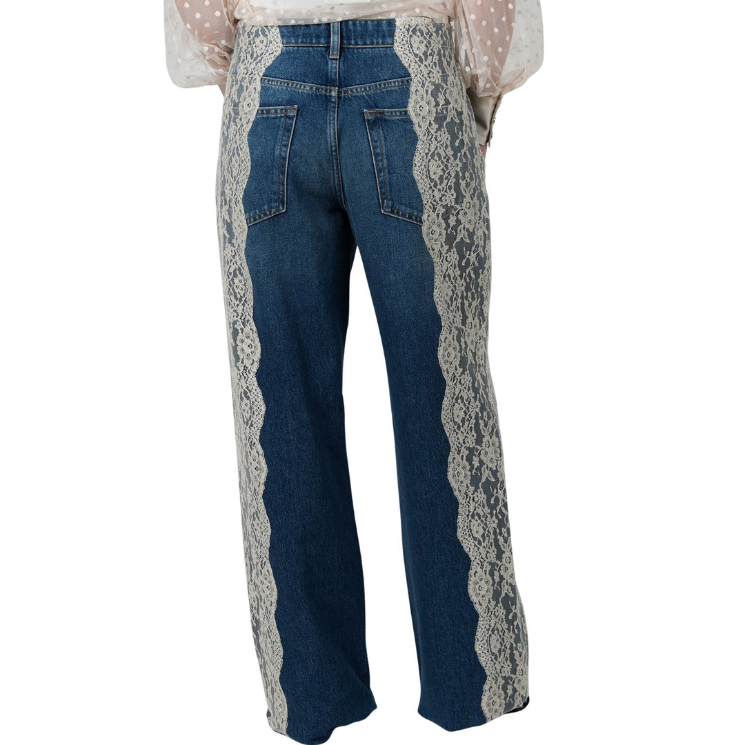 Lace Jeans