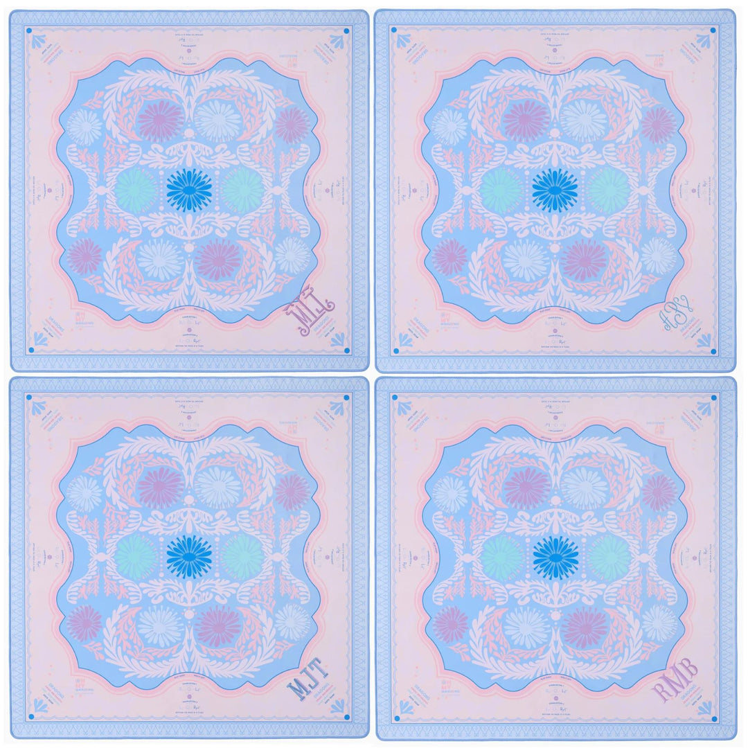 Peri-Twinkle Mahjong Mat