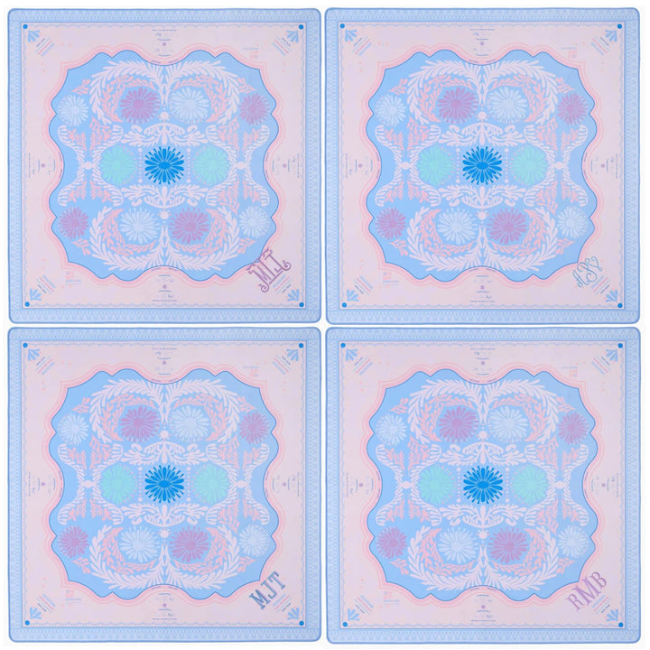 Peri-Twinkle Mahjong Mat