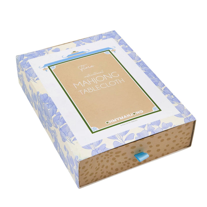 Flora Instructional Mahjong Tablecloth