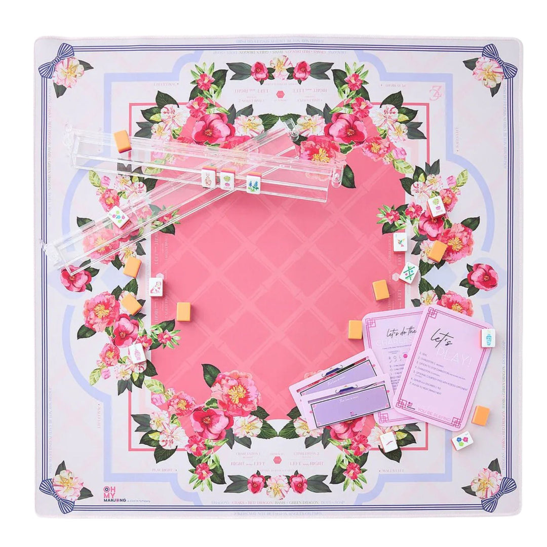 Camellia Mahjong Mat