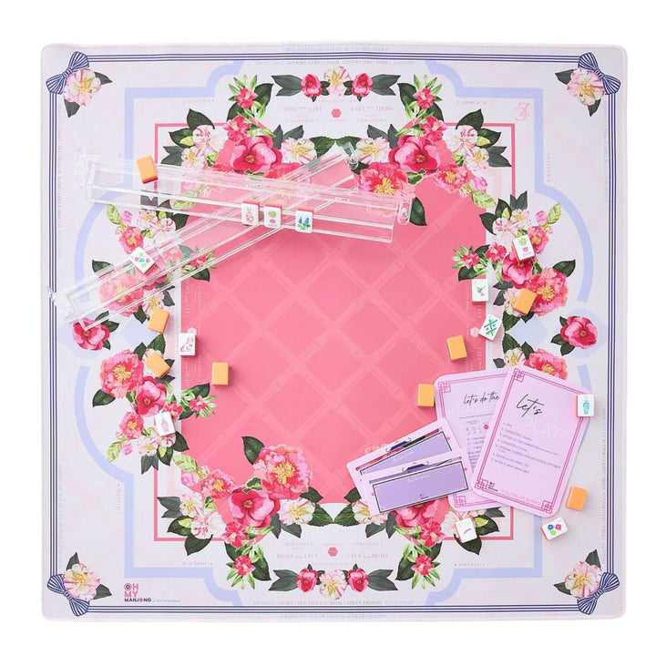 Camellia Mahjong Mat