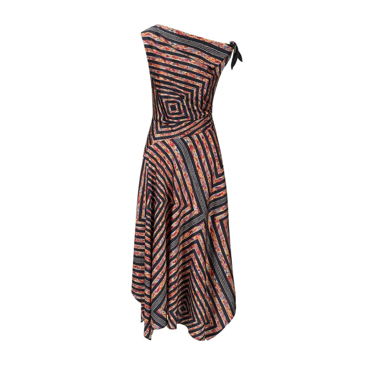 Portia Silk Dress in Studio