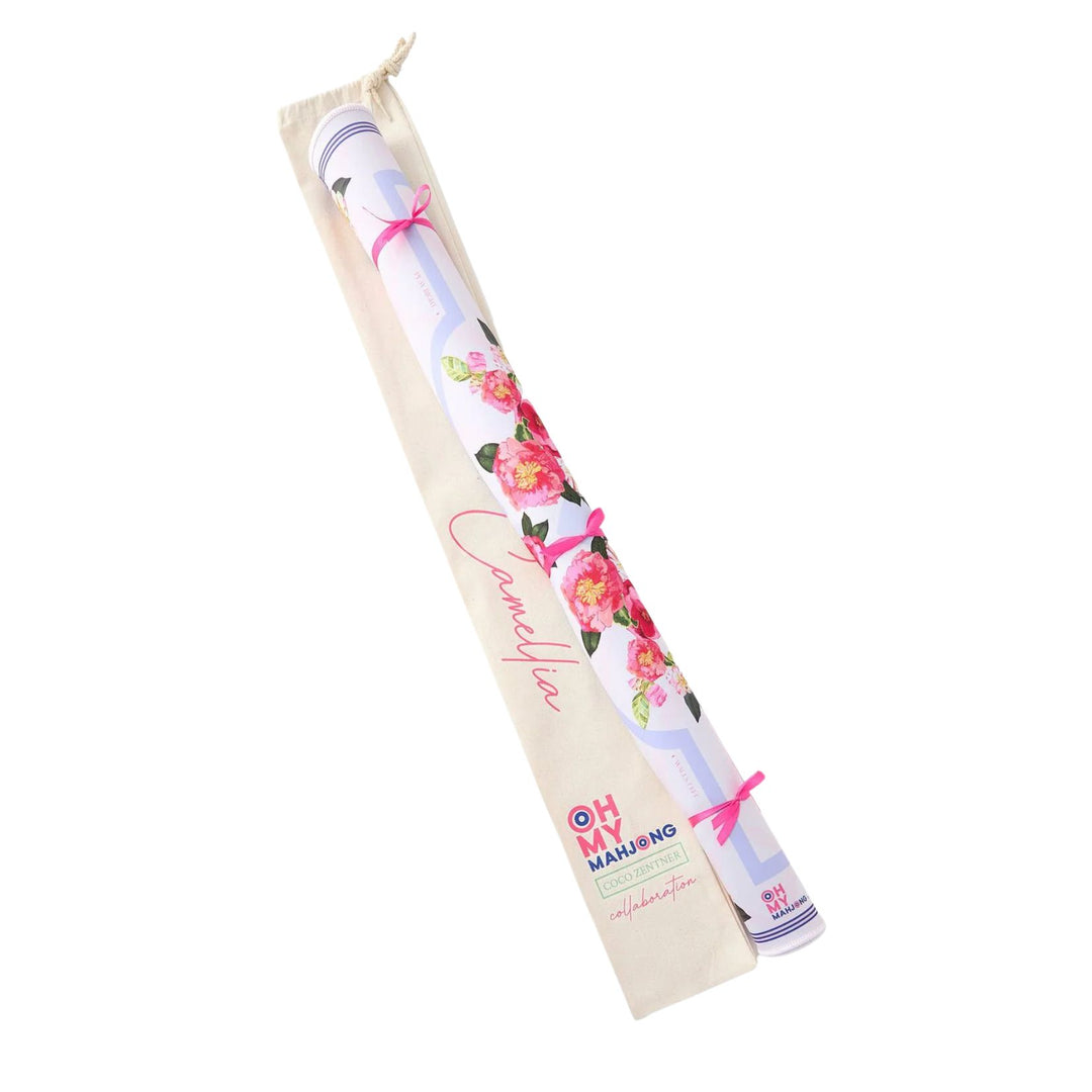 Camellia Mahjong Mat