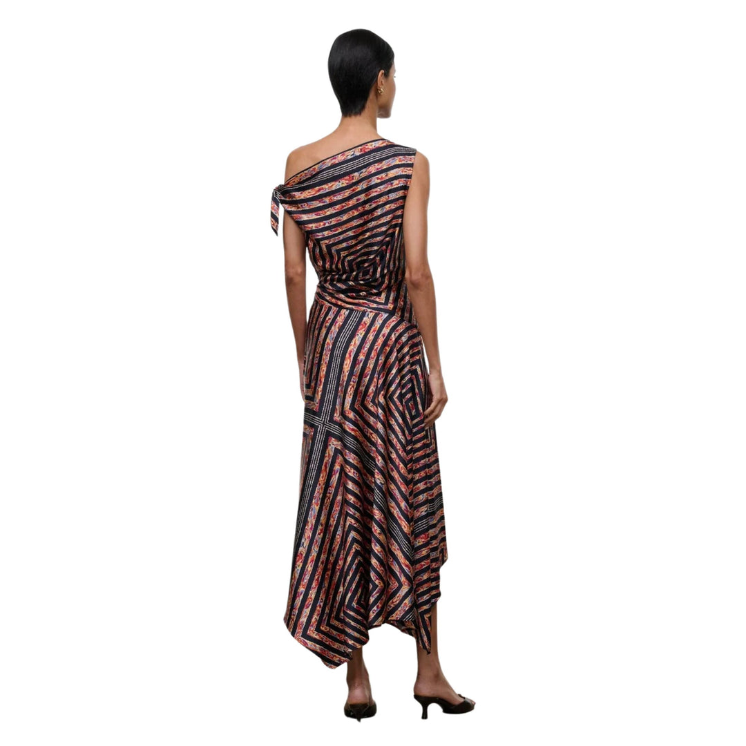 Portia Silk Dress in Studio