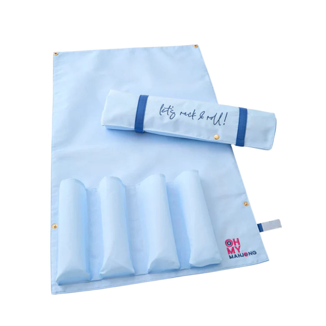 Light Blue Let's Rack and Roll Bag
