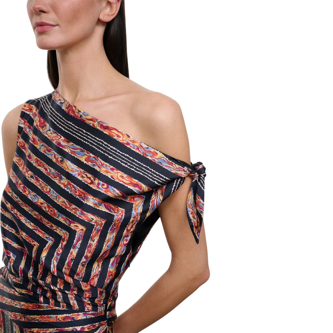 Portia Silk Dress in Studio