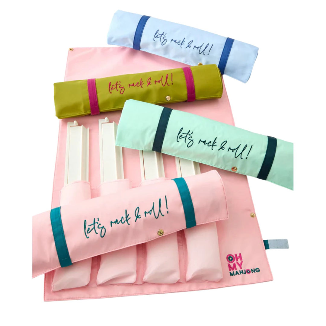 Light Blue Let's Rack and Roll Bag