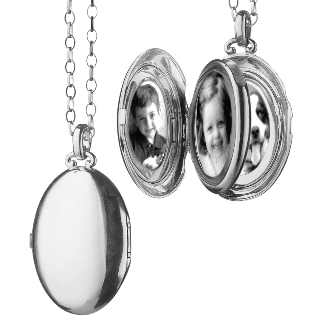 The Four Image "Premier" Locket in Sterling Silver